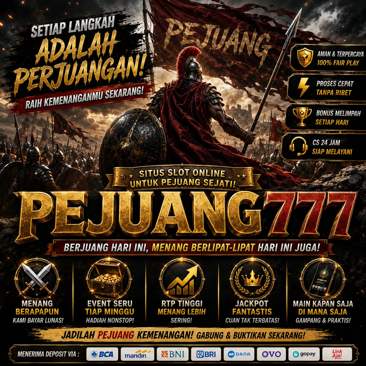PEJUANG777 Banner